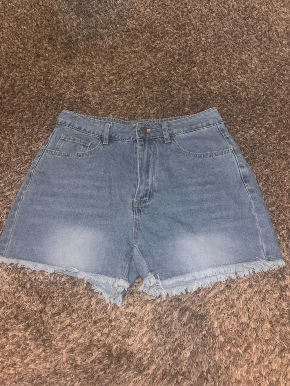 Light Blue Denim Shorts
